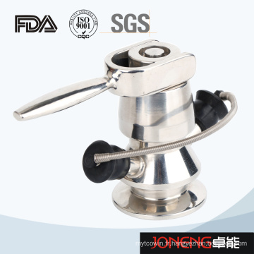 Vanne d&#39;échantillonnage aseptique sanitaire en acier inoxydable (JN-SPV1004)